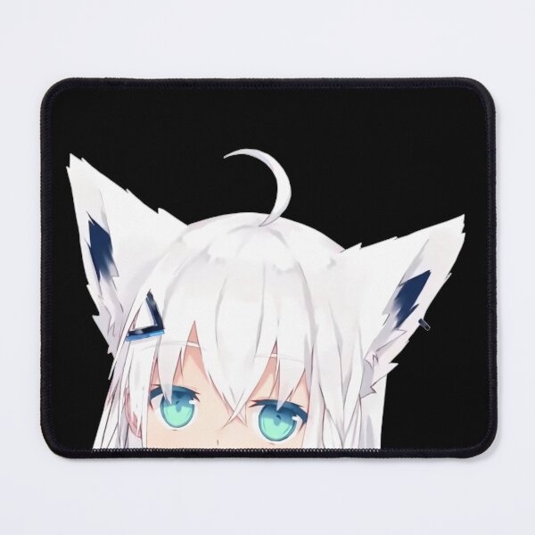 Item preview, Shirakami Fubuki peeker - Hololive designed and sold by OshiOki.