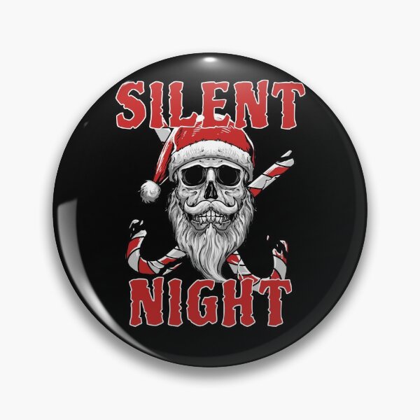 Item preview, Silent Night Skull Santa designed and sold by Qudkin.