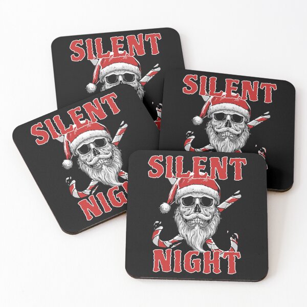 Item preview, Silent Night Skull Santa designed and sold by Qudkin.