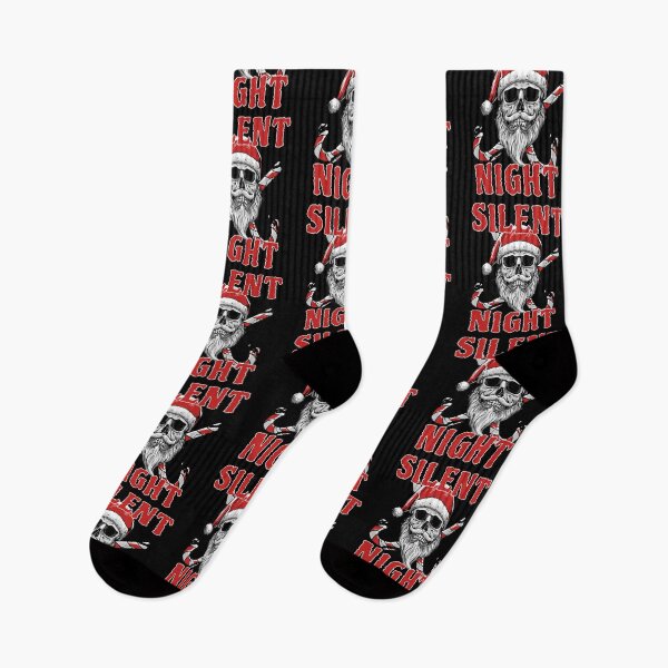 Item preview, Silent Night Skull Santa designed and sold by Qudkin.