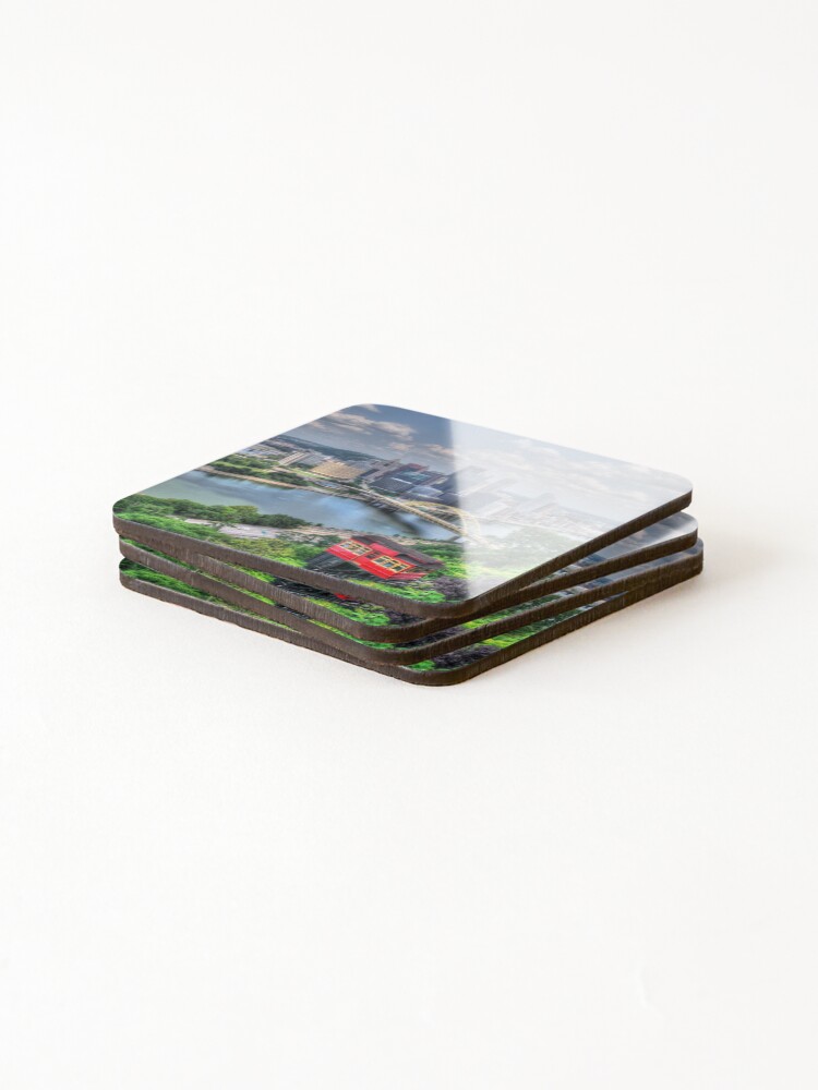 Thumbnail 4 of 5, Coasters (Set of 4), Pittsburgh designed and sold by RandyDyer.