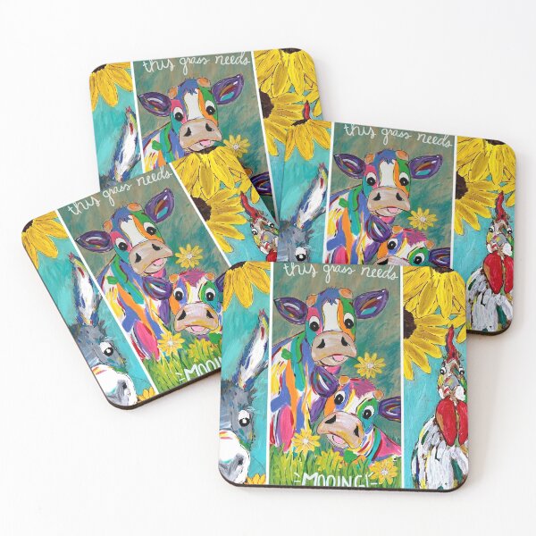 Item preview, On the old colorful farm with friends designed and sold by agratefulcookie.