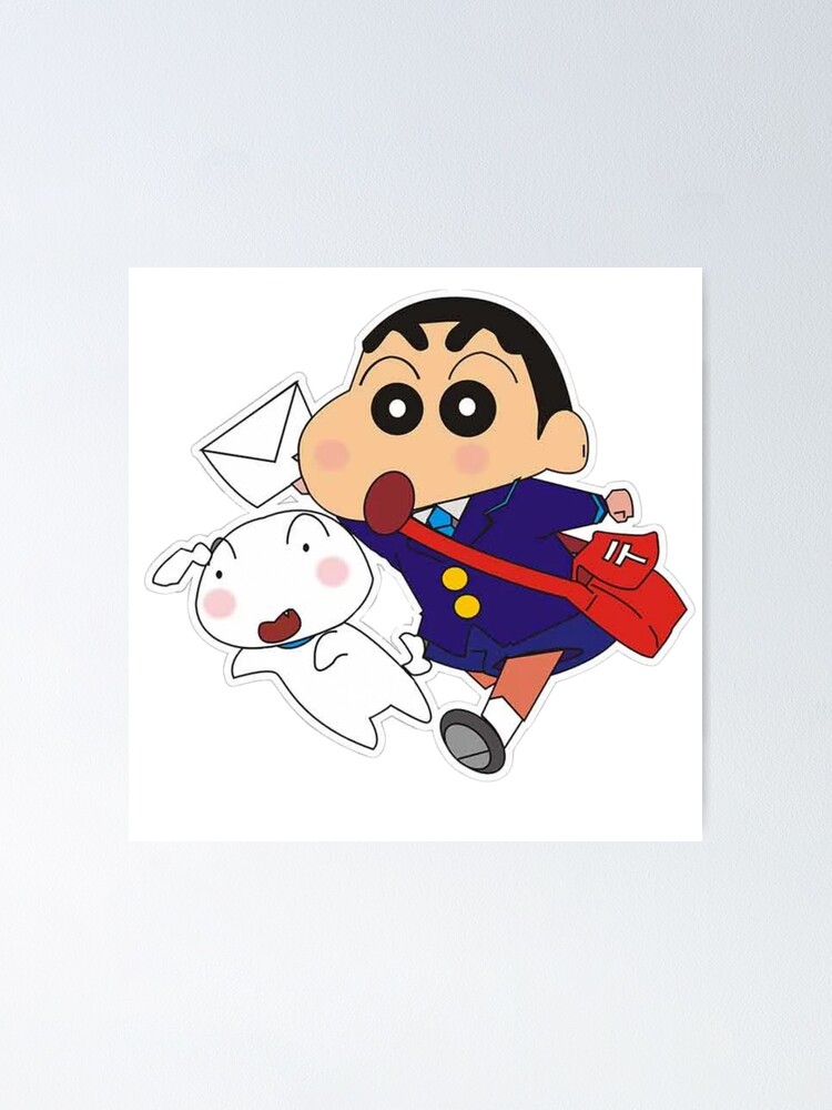 Cute Shinchan Cartoon Poster -Children Poster- High Resolution