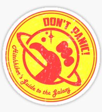Hitchhiker's Guide Sticker