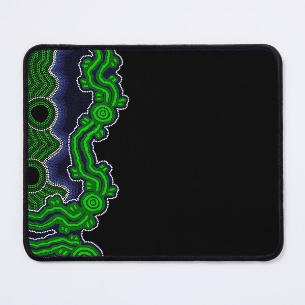 Item preview, Authentic Aboriginal Art -  After the Rain (half) designed and sold by HogarthArts.