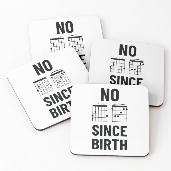 Item preview, No GF Since Birth G and F Chords Tabs Light Theme designed and sold by nightsworthy.