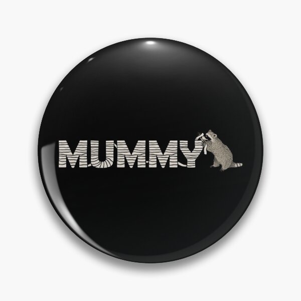 Item preview, Halloween Mummy Decor By Raccoon designed and sold by Luan Huynh.