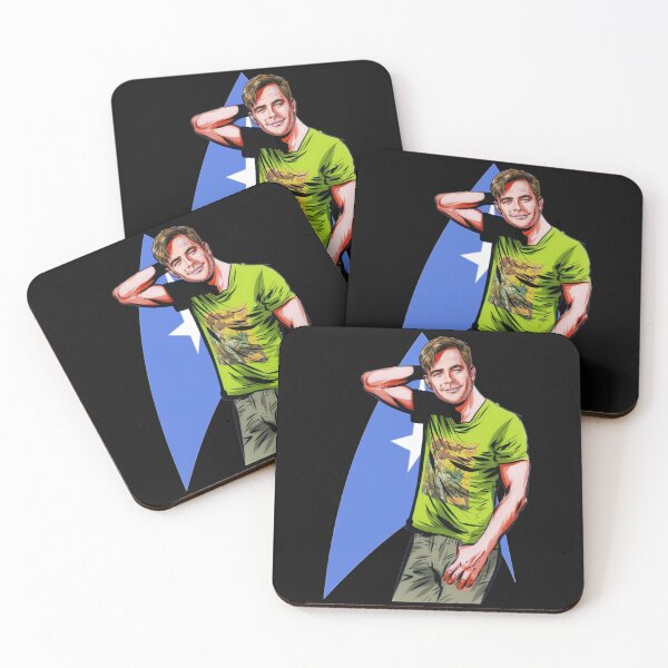 Item preview, Chris Pine - An illustration by Paul Cemmick designed and sold by LeoNeuner.
