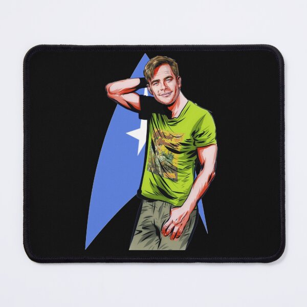 Item preview, Chris Pine - An illustration by Paul Cemmick designed and sold by LeoNeuner.