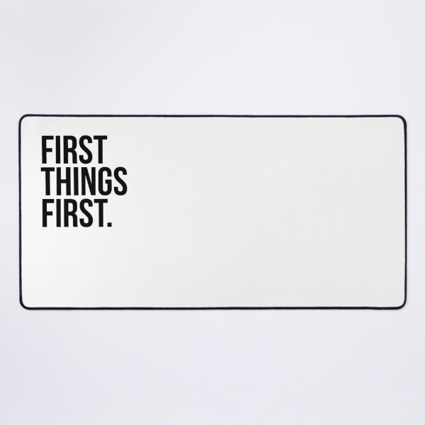 Item preview, First Things First designed and sold by BIG BOOK BADDIE.