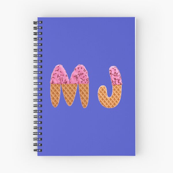 Item preview, M J designed and sold by Swooncake Press.