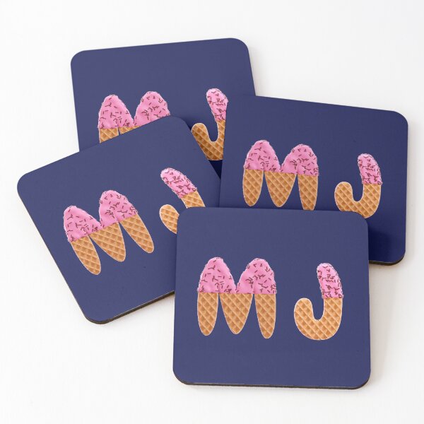 Item preview, M J designed and sold by Swooncake Press.