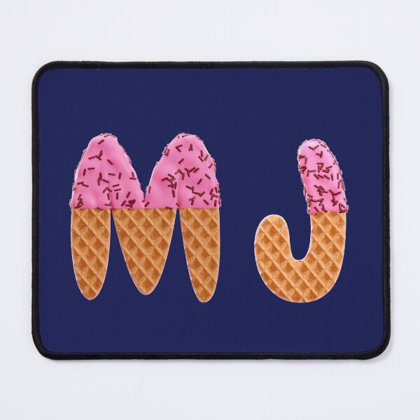 Item preview, M J designed and sold by Swooncake Press.