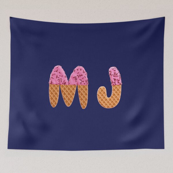 Item preview, M J designed and sold by Swooncake Press.