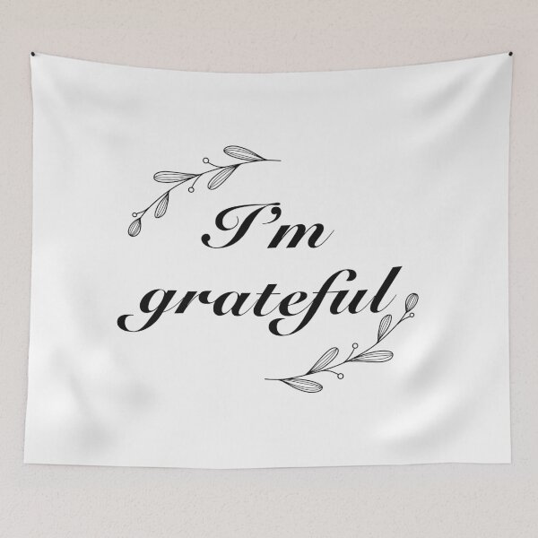 Item preview, Im Grateful Quote designed and sold by GinaArtHut.
