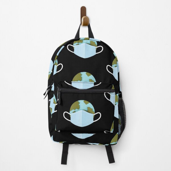 Item preview, Earth wearing a face mask designed and sold by BeeMeCreative.