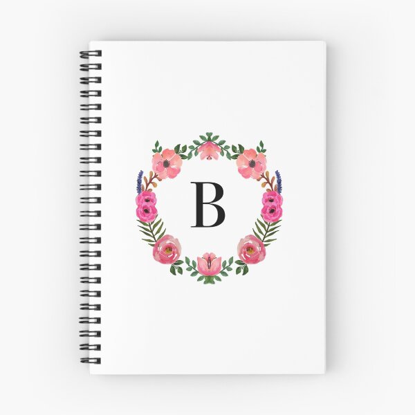 Item preview, Flower Wreath Letter B designed and sold by alexabrinaldi.