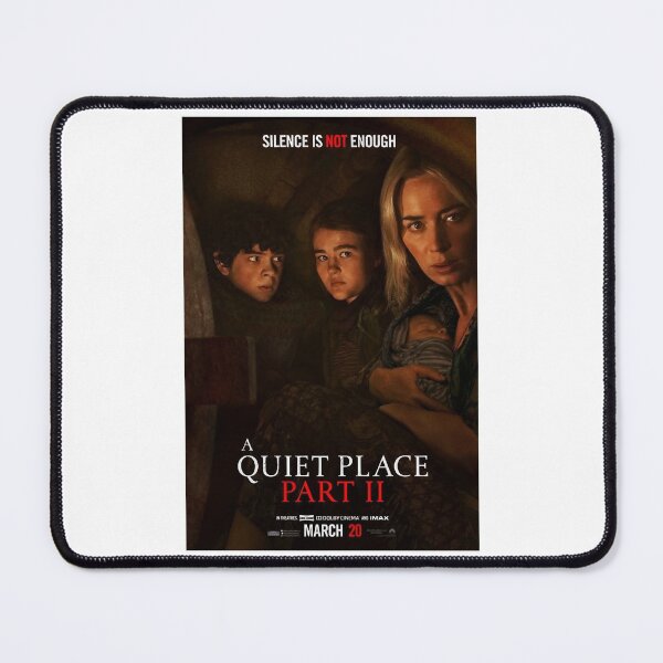 Item preview, A Quiet Place Halloween Horror Movie part poster In A Deserted Area Makes The Character In The Movie Have To Be Very Brave To Overcome designed and sold by aquietplaceween.