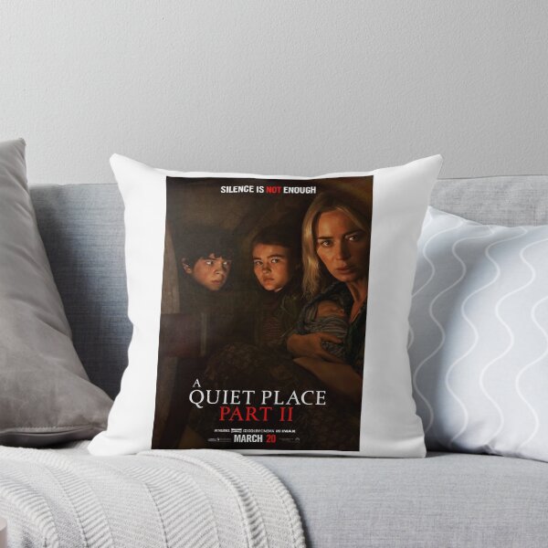 Item preview, A Quiet Place Halloween Horror Movie part poster In A Deserted Area Makes The Character In The Movie Have To Be Very Brave To Overcome designed and sold by aquietplaceween.