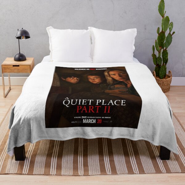 Item preview, A Quiet Place Halloween Horror Movie part poster In A Deserted Area Makes The Character In The Movie Have To Be Very Brave To Overcome designed and sold by aquietplaceween.