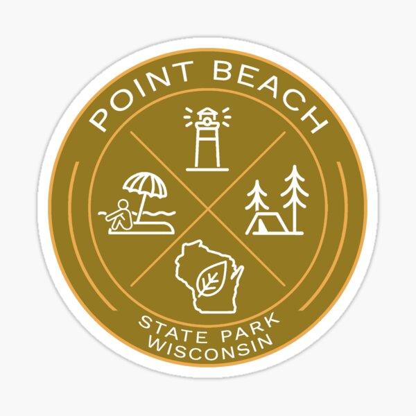 Item preview, Point Beach State Park Heraldic Logo designed and sold by VanyaKar.