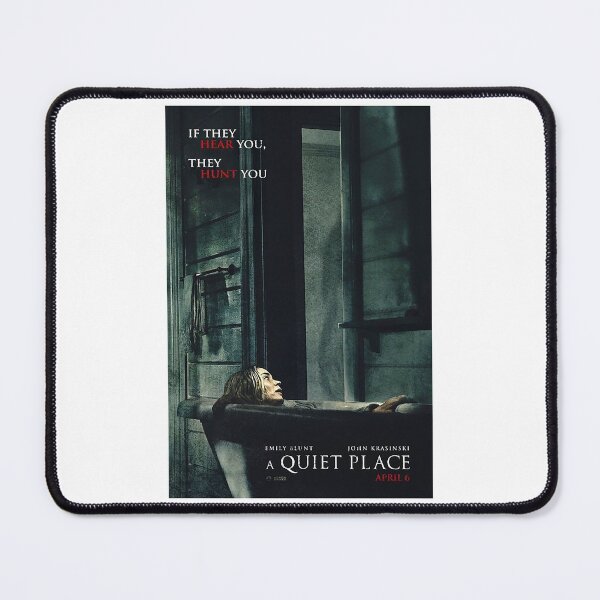 Item preview, A Quiet Place Halloween Horror Movie In A Deserted Area Makes The Character In The Movie Have To Be Very Brave designed and sold by aquietplaceween.