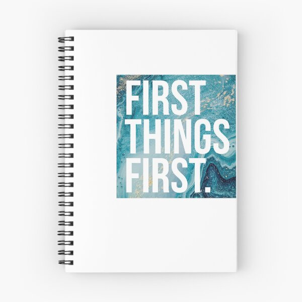 Item preview, First Things First designed and sold by BIG BOOK BADDIE.