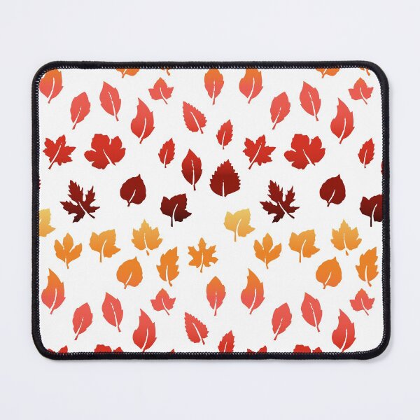 Item preview, Fall Leaves Gradient Autumn Oak White designed and sold by QuidnuncDesigns.