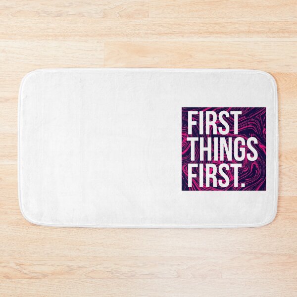 Item preview, First Things First designed and sold by BIG BOOK BADDIE.