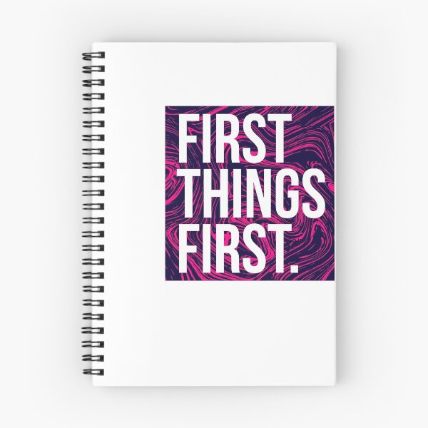 Item preview, First Things First designed and sold by BIG BOOK BADDIE.