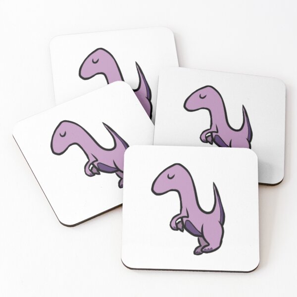 Item preview, purple pastel raptor dinosaur designed and sold by Addie-w-W.