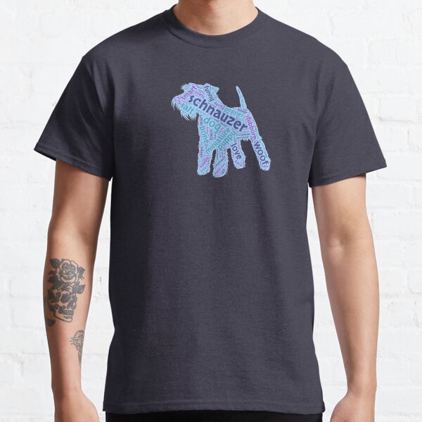 Schnauzer - Blue Classic T-Shirt