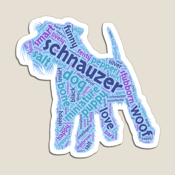 Item preview, Schnauzer - Blue  designed and sold by Jo  Young.
