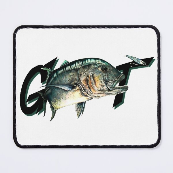 Giant Trevally and stick bait Poster for Sale by Paul Kyriakides