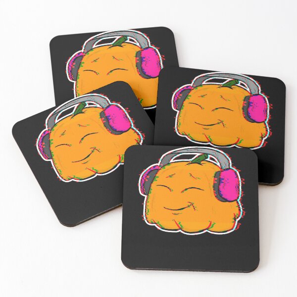 Item preview, Vibe Halloween Glitch Anime Beat Lofi Vibes Pumpkin designed and sold by wrestletoys.