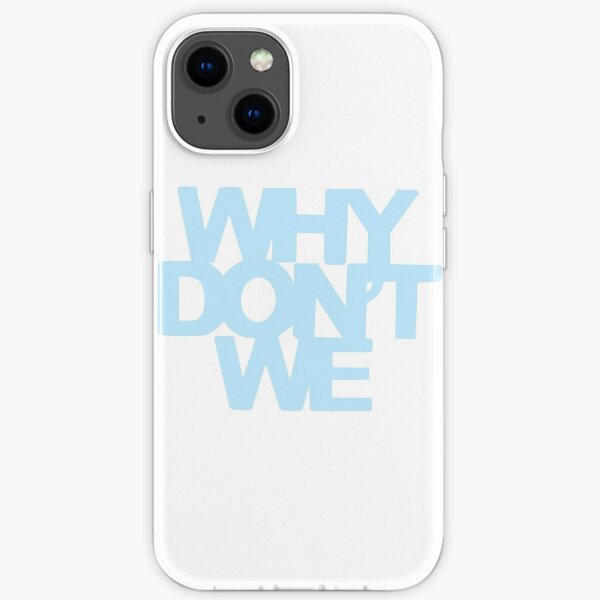 why don't we blue logo iPhone Soft Case