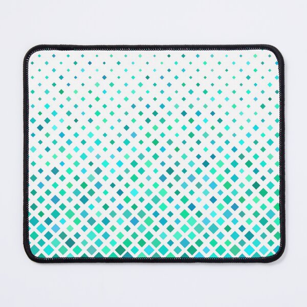 Item preview, Diagonal Cyan Squares designed and sold by hatimelhag.
