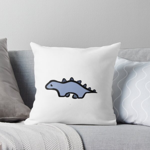 Item preview, pastel blue dinosaur triceratops designed and sold by Addie-w-W.