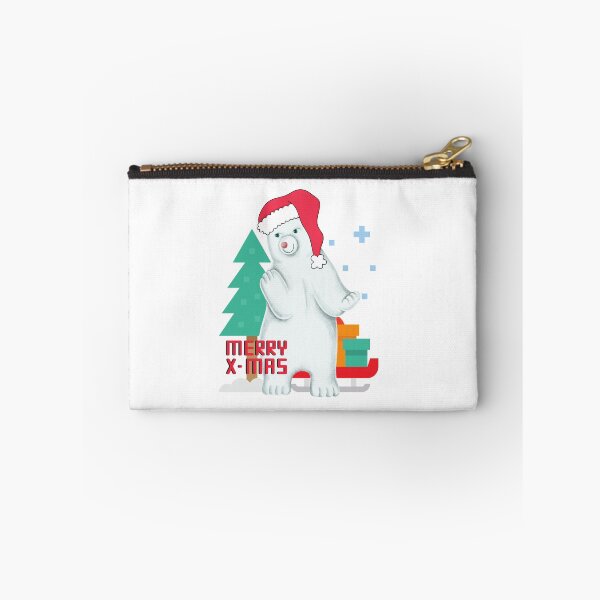 Item preview, Merry Xmas Winter polar bear designed and sold by BeeMeCreative.