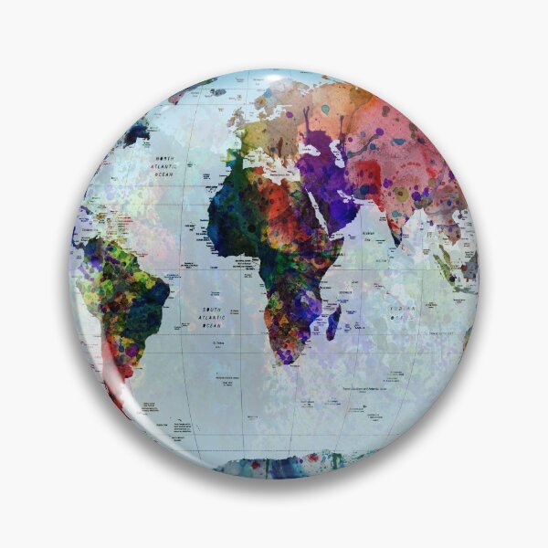 Item preview, map of the world  designed and sold by mark ashkenazi.