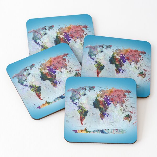 Item preview, map of the world  designed and sold by mark ashkenazi.