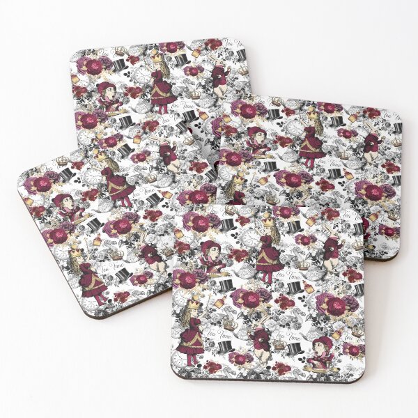 Item preview, Vintage Alice in Wonderland Tea Collage designed and sold by TheArtfulOwl.