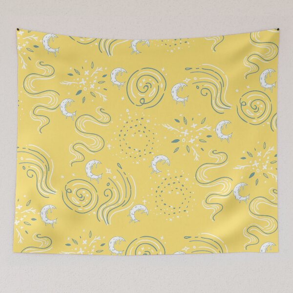 Item preview, Color of Magic - Yellow Magic Pattern designed and sold by DuqueJ.