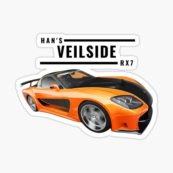 Han's rx7 tokyo drift - Han - Sticker