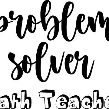 Artwork thumbnail, Problem Solver Math Teacher by roxy7388