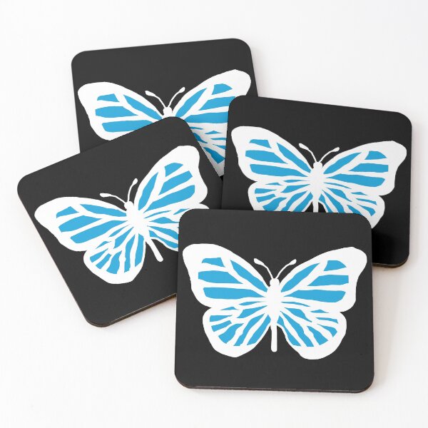 Item preview, Blue and White Butterfly designed and sold by NobodysHero.