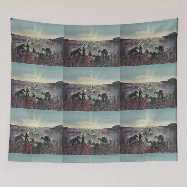 Item preview, The Band Played Waltzing Matilda designed and sold by KerrySandhuArt.