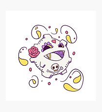 Koffing Popmuerto | Pokemon & Day of The Dead Mashup Photographic Print