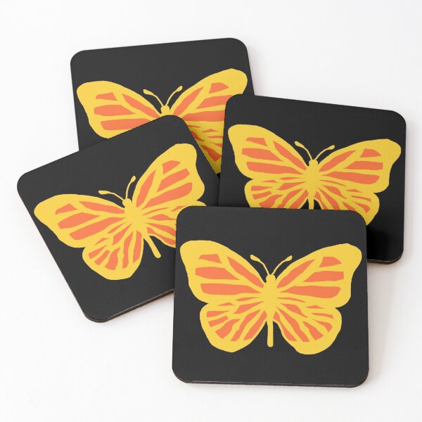 Item preview, Retro Orange Butterfly designed and sold by NobodysHero.
