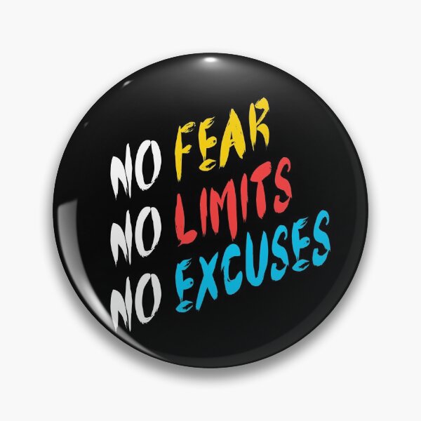Item preview, No fear No Limits No Excuses  designed and sold by Aleksey888.